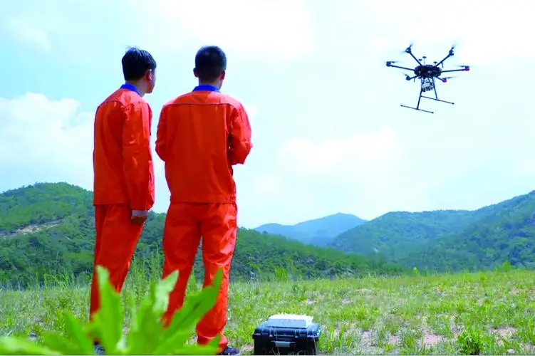 新和无人机倾斜摄影巡检拍摄